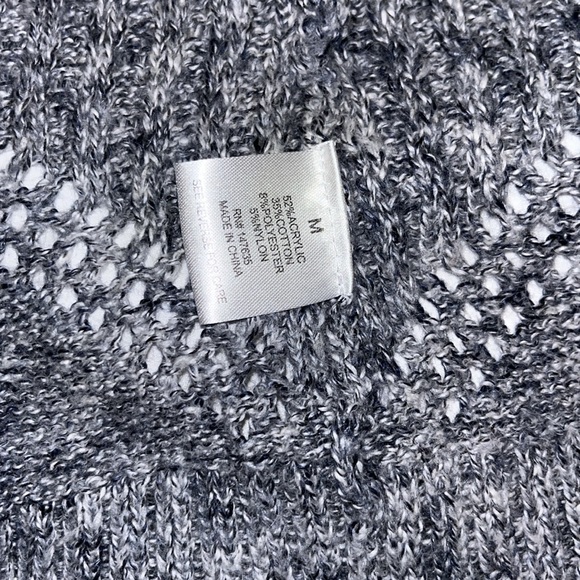 Romeo+Juliette couture fringe blue sweater-vest size M. EUC! - Picture 4 of 6